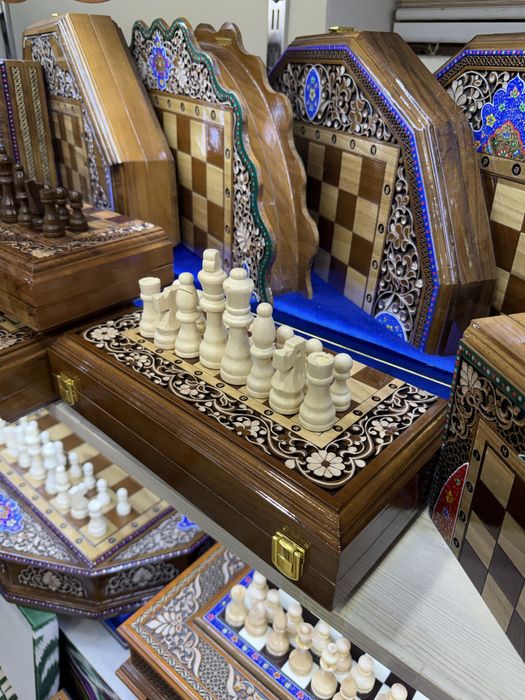 Eksklyuziv O‘zbek milliy shahmat – Sovg‘alik VIP to‘plam