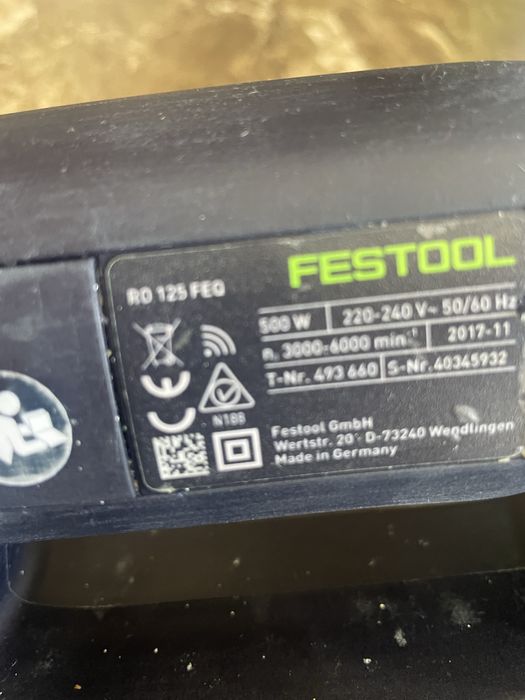 Festool rotex 125 feq