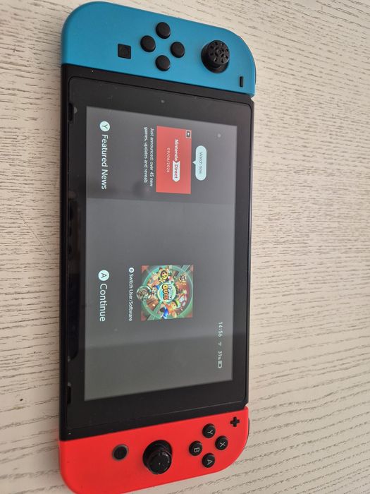 vând Nintendo switch cu minecraft