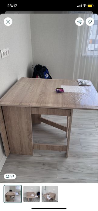 Раскладной стол сатылады