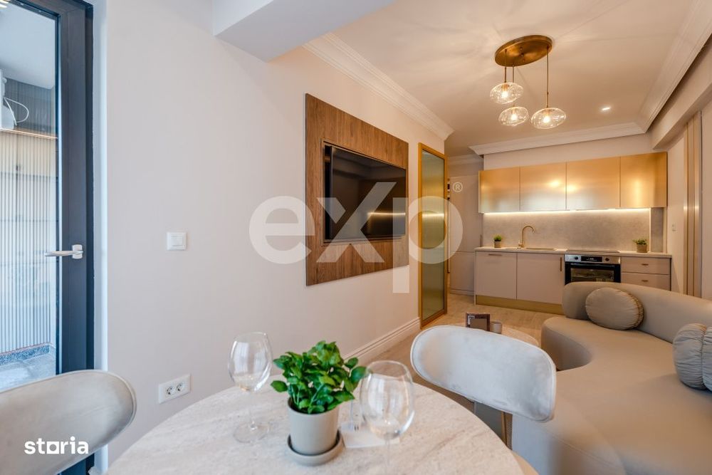 Studio nou Ivory Residence Pipera - Complet mobilat si utilat