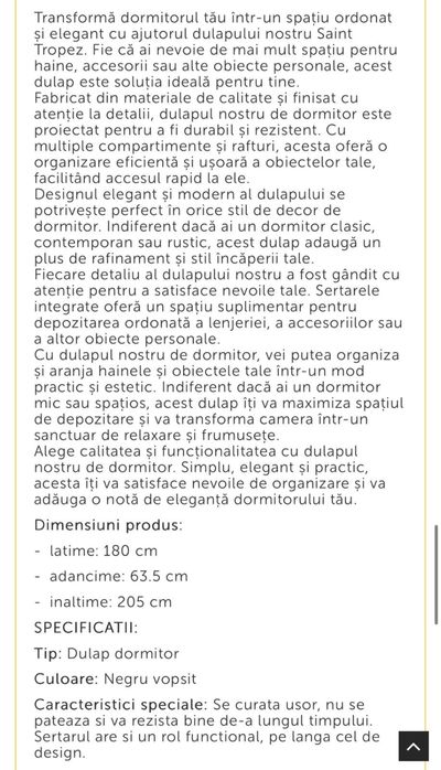 Dormitor saint tropez naturlich