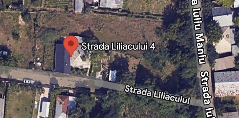 Teren Intravilan Botosani 1270 mp  - acces Strada Liliacului nr 4A si Strada Iuliu Maniu