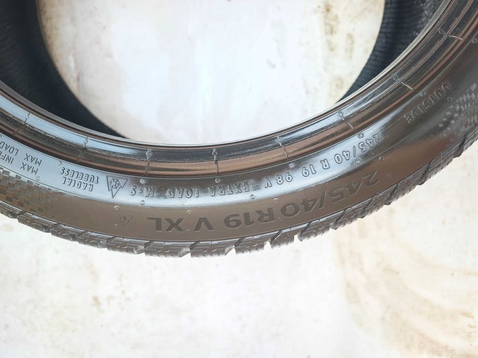 Anvelope 245/40/19 iarna M+S CONTINENTAL Winter Contact TS860S