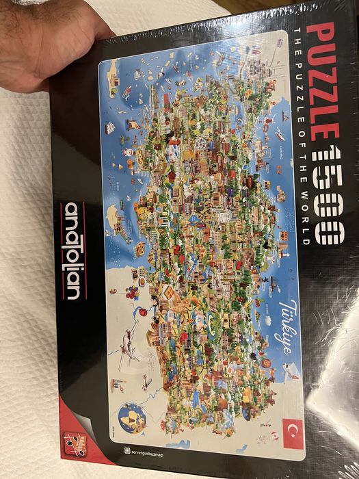 Puzzle пазл мозаика Anatolian 1500 деталей Турция