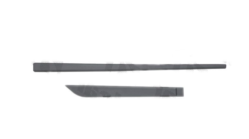Set bandouri usi laterale Hyundai I20 10.20, Opel Astra J 09.20; Opel Karl 06.20; Opel Mokka 12.20, partea Fata+Spate, Partea Dreapta, 2 Buc., Negru,