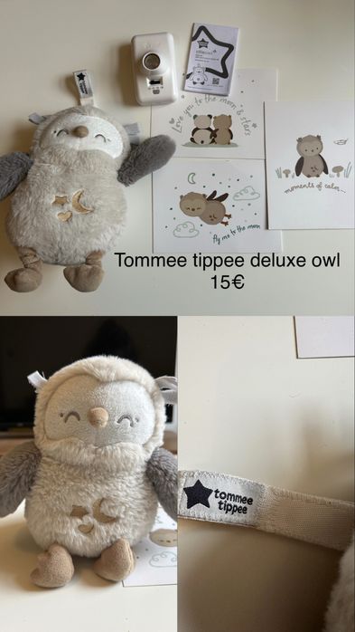 Бухалчето Ollie Deluxe – успокояваща нощна лампа и бял шум за бебета