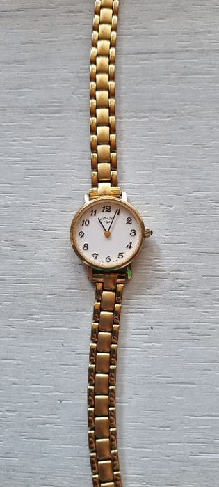 Ceas Rotary Stainless Steel Golden