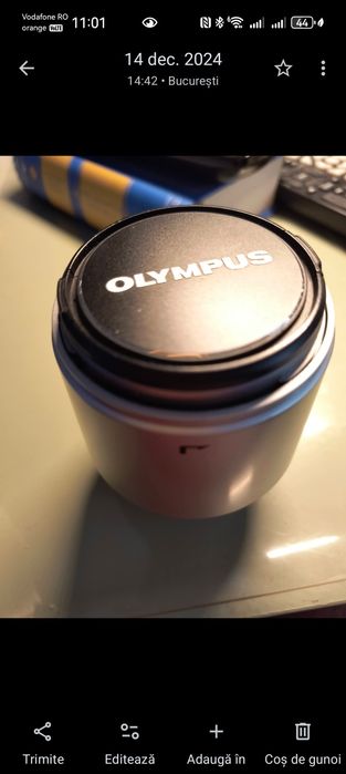 Mirorless Panasonic G7 + obiectiv olympus