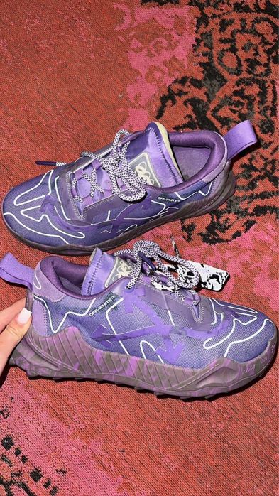 Off White Odsy 1000 purple mesh