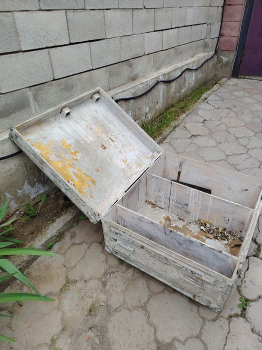 Ящик фанерный, военный