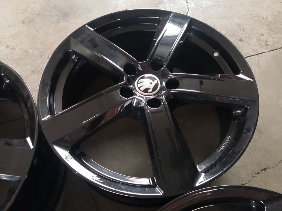 5х112 фолксваген шкода 5x112 volkswagen vw skoda 18 цола джанти като нови