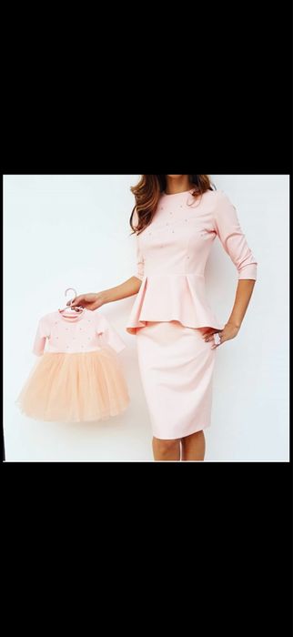 Платье мама дочка