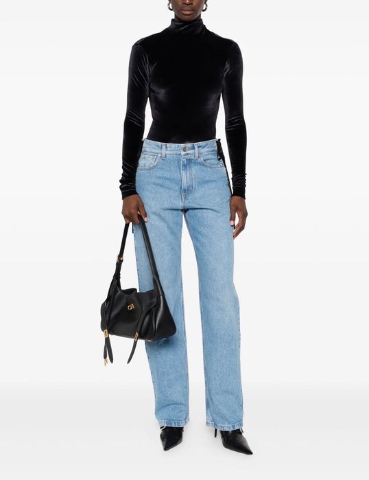 Луксозни дънки Mugler lace-up – оригинал, размер 28