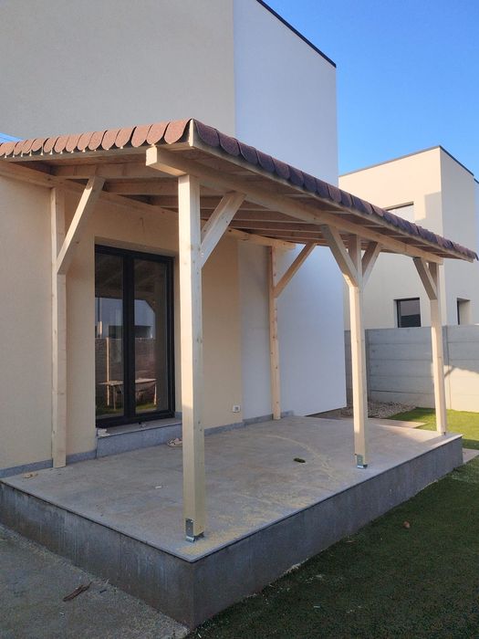 Terase foisoare Pergole din lemn