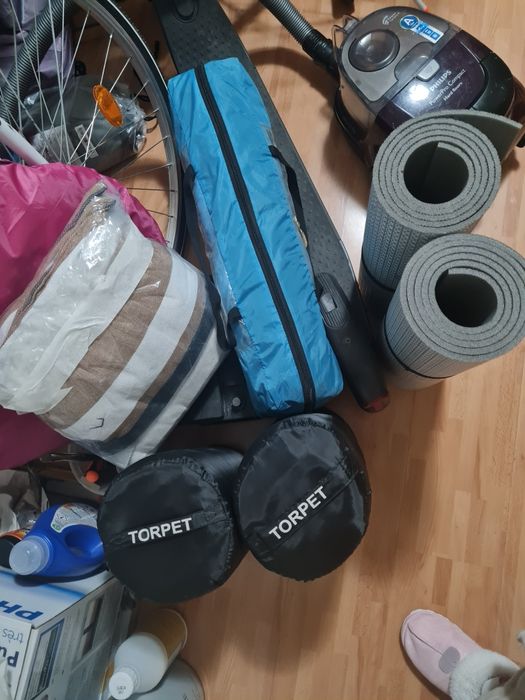 Пълен комплект  всичко за лагеруване на палатка