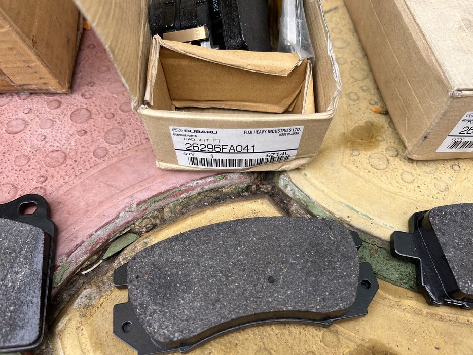 Оригинални накладки Субару(subaru) Импреза Форестър Легаси нови