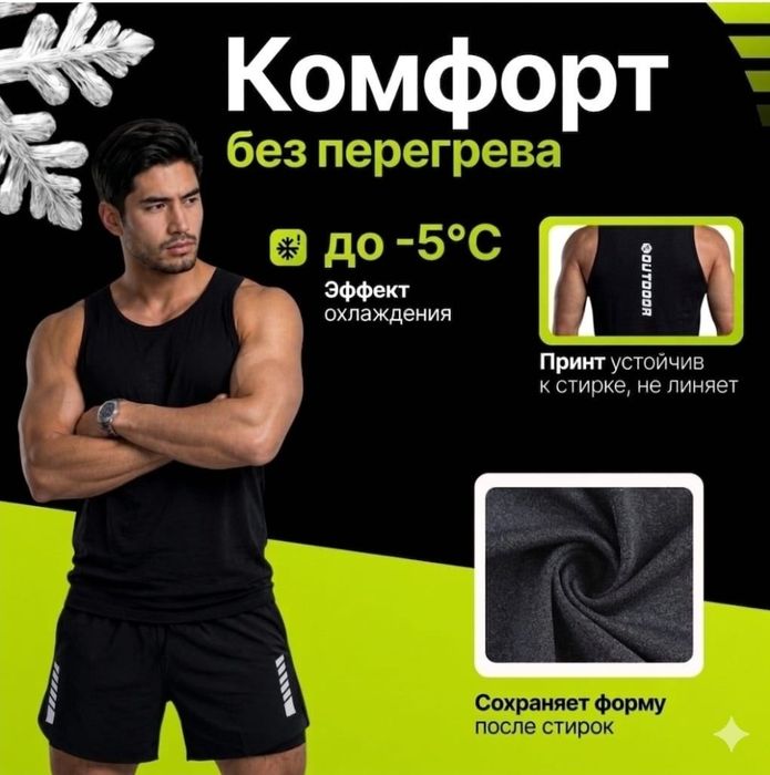 Спортивный костюм черный
