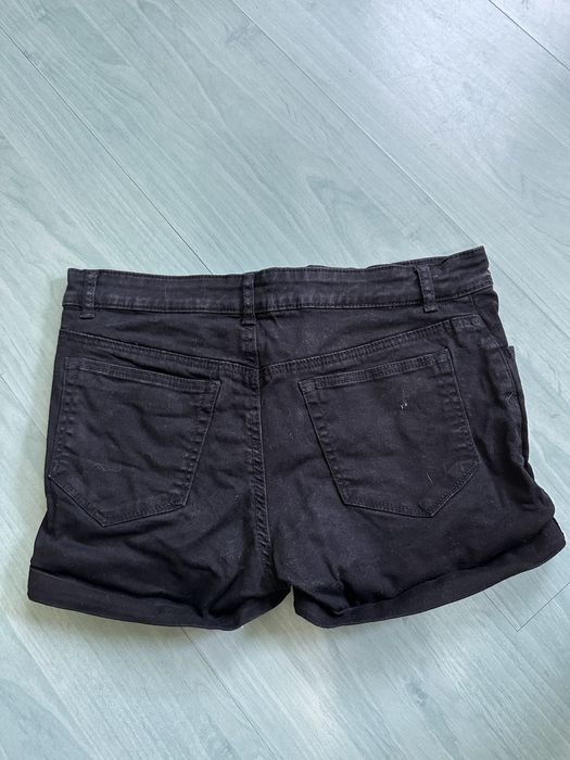 Дамски черни къси гащи