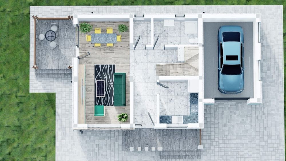 Case de vanzare, moderne, la cheie - 3 minute de Campusul Universitar