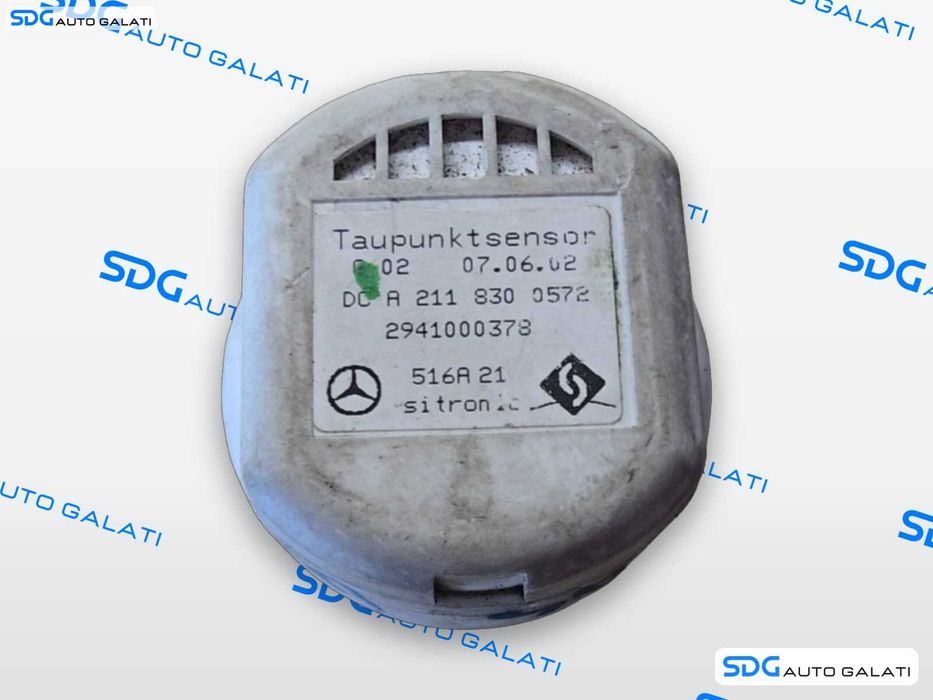 Senzor Umiditate Punct de Roua Climatizare Habitaclu Senzor Antiaburire Antiinghet Mercedes-Benz CLS-Class C219 2004 - 2010 Cod A2118300572 2941000378 [LN0781]