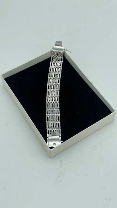 Браслет из серебра проба 925 42 гр.