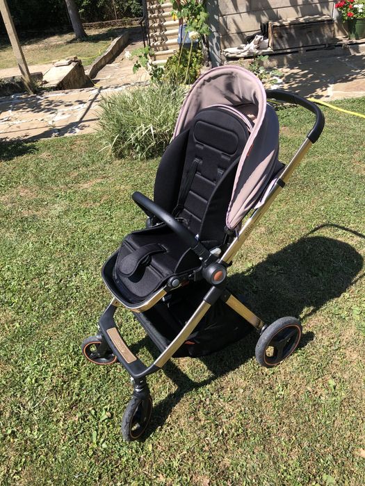 Детска количка Chipolino Elite Neon 3 в 1. В много добро състояние!