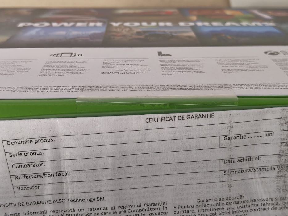 X-Box series S 1Tb.nou sigilat