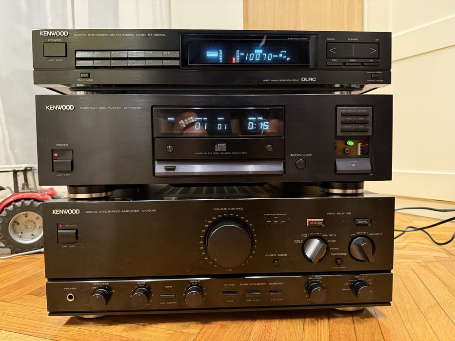 Amplificator Kenwood DA-9010 Monstru cd player Transport DP-X9010
