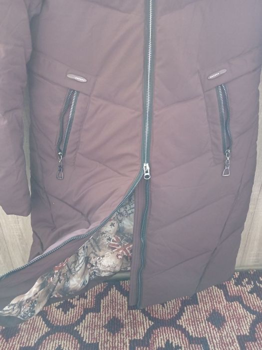 Пуховик женский 52-54 размер тёплый