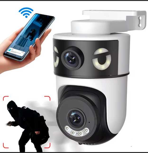 Wifi kamera ptz s,art camera dual