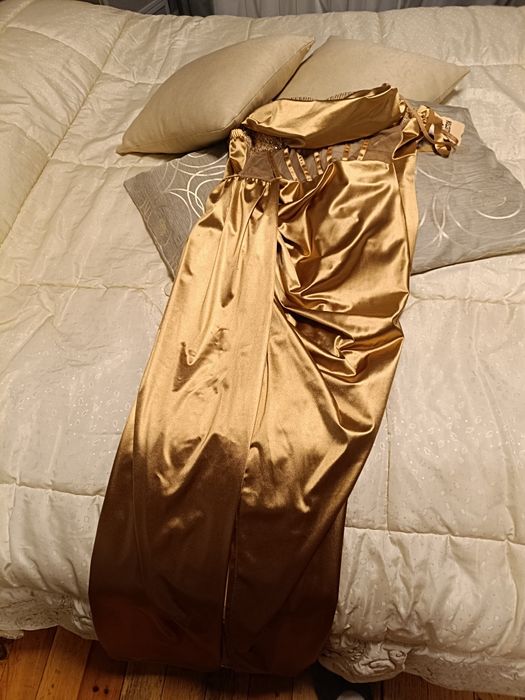 Рокля сатен официална