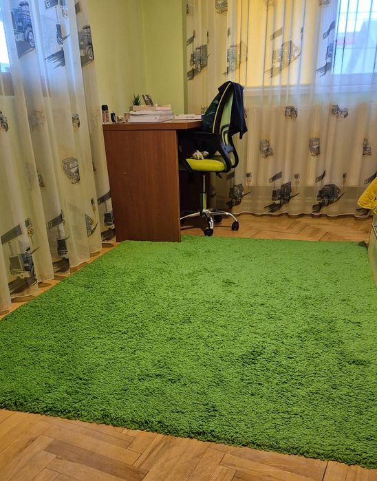 Covor shaggy verde 160×230