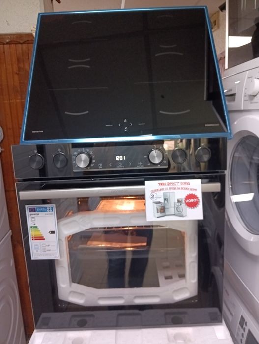 Чисто нова печка за вграждане с индукционни котлони Gorenje с две години Гаранция!