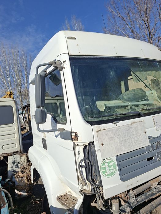 Кабина Ман тга в б.у состоянии