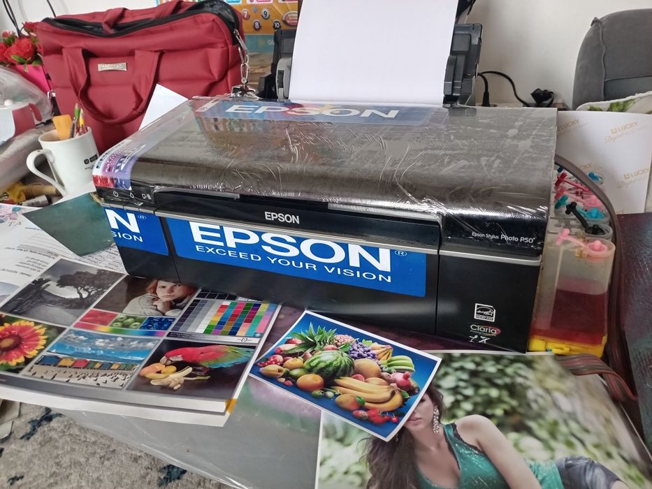 Epson P50 dyuzi 100% rasmlarga qarang chiqarishi idialni. Prabegi 1450