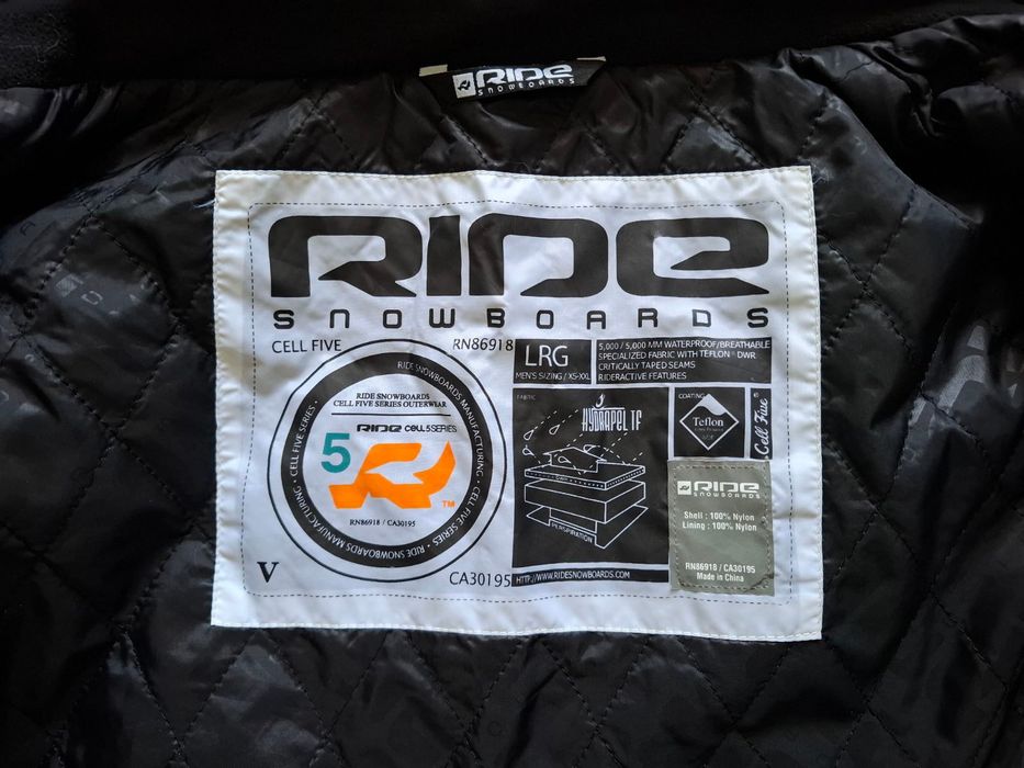 Зимно яке Ride snowboards, Cell 5 series