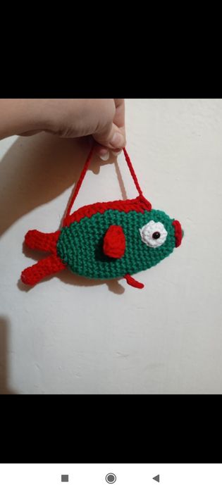 Рыба плюшевая игрушка