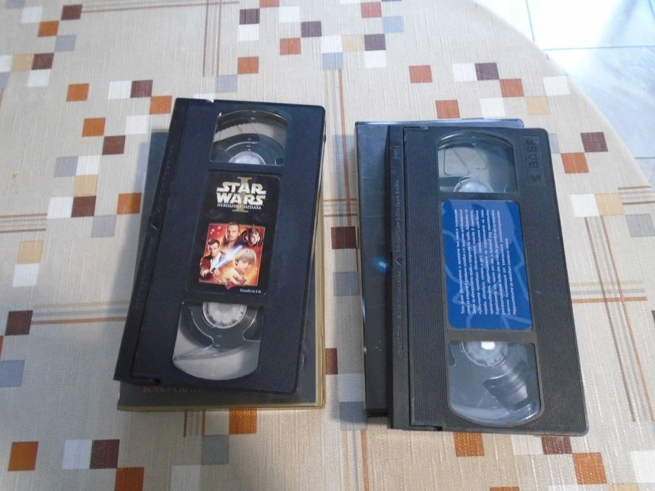 vhs Star Wars касети