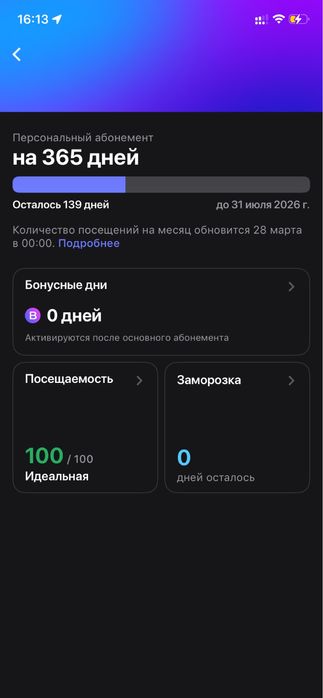 1fit. Абонемент 1фит