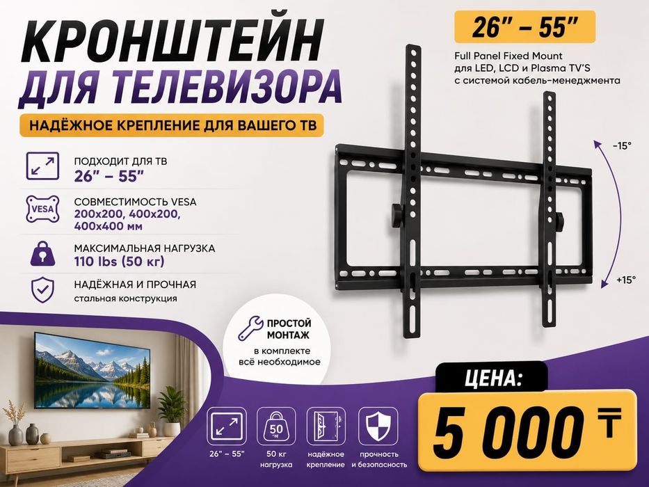 Продам крепления  для телевизоров