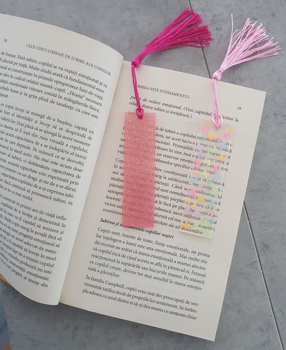 Semn de carte din rasina epoxidica