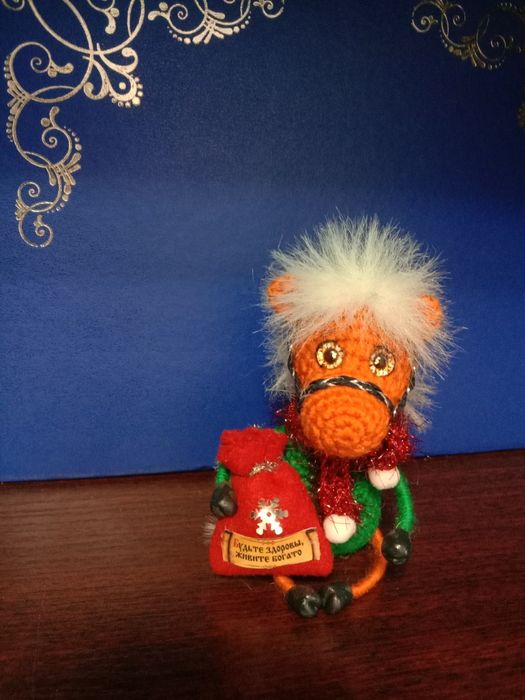 Вязаные игрушки ручной работы