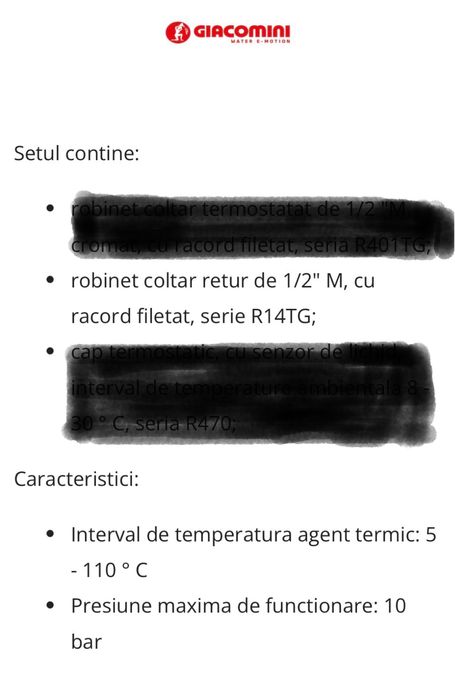 3 buc. robineti coltar retur de 1/2" M, cu racord filetat, serie R14TG