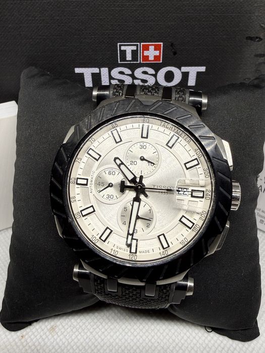 Tissot T-Race Silver 45mm Automatic Chronograph