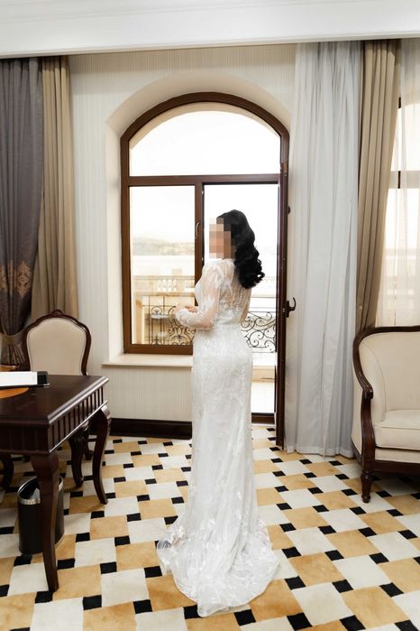 Свадебное платье русалка