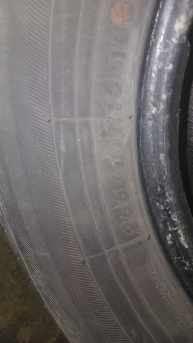 Шина размер 255/70/ R15