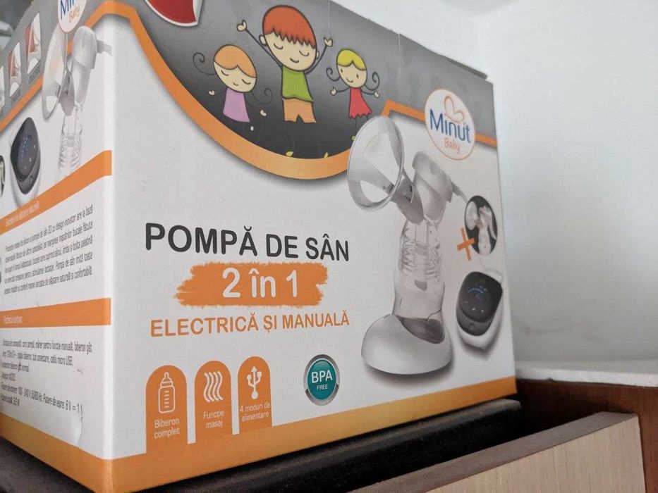 Pompa de san Minut Baby (electrica sau manuala)