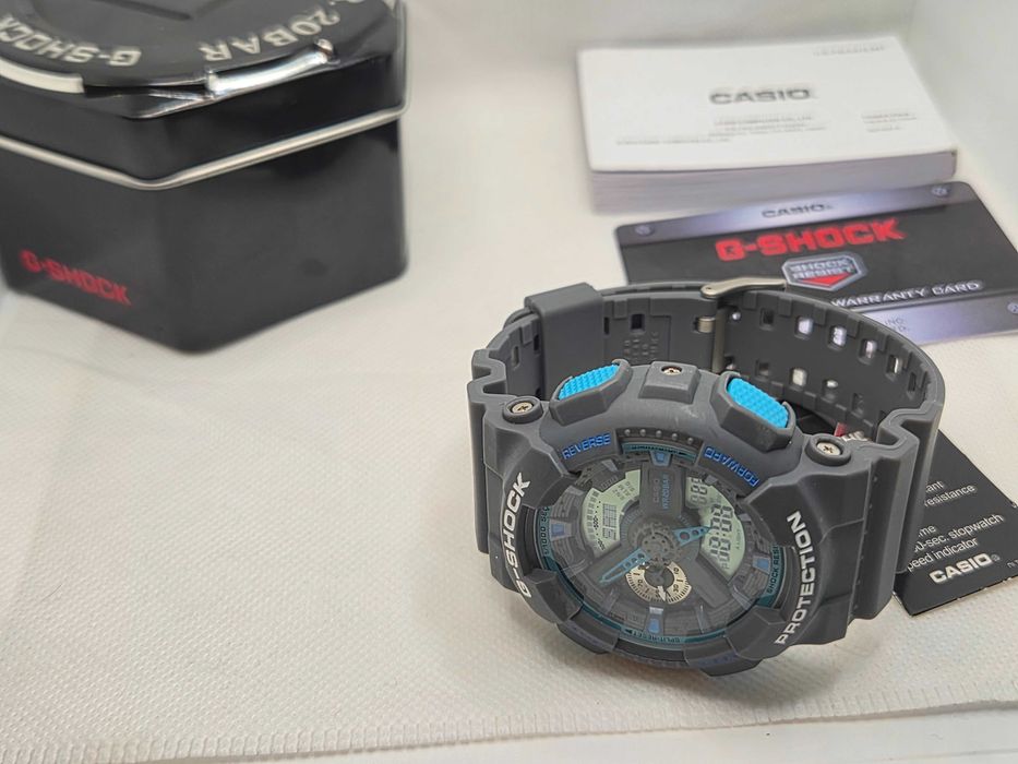 Ceas Sport Casio g shock Ga110 - ts GREY  ,Barbati  .Nou, Garantie 2 ani