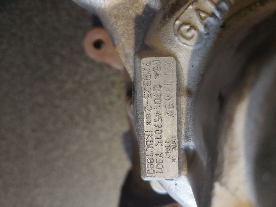 Turbo turbosuflanta turbina volkswagen transporter t5